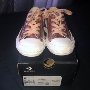 Little Girls Converse sneakers size 12